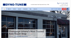 Desktop Screenshot of dynotune.biz